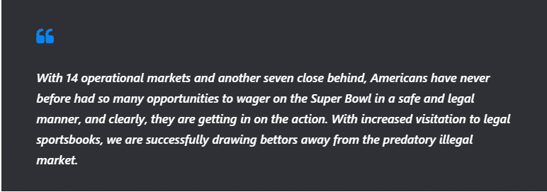 Bill Miller, the AGA president and CEO said,