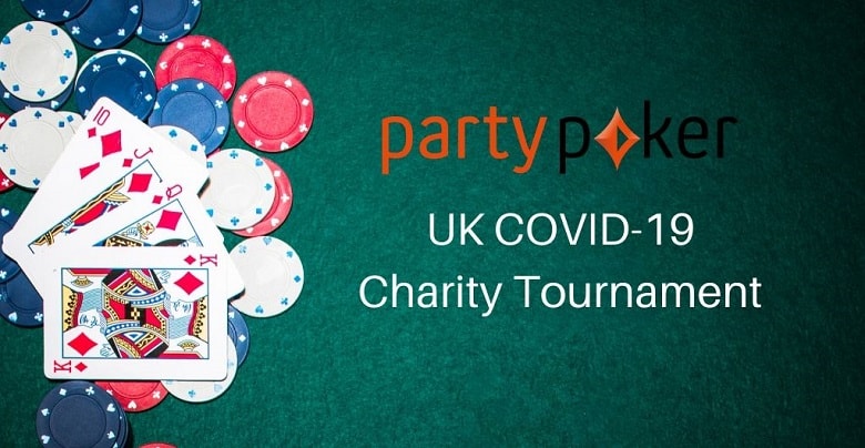 Online Poker Rooms Partypoker Announce UK COVID-19 Charity Tournament