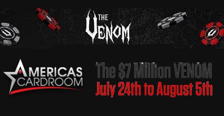 Win big with Venom Tournament at Americas Cardroom