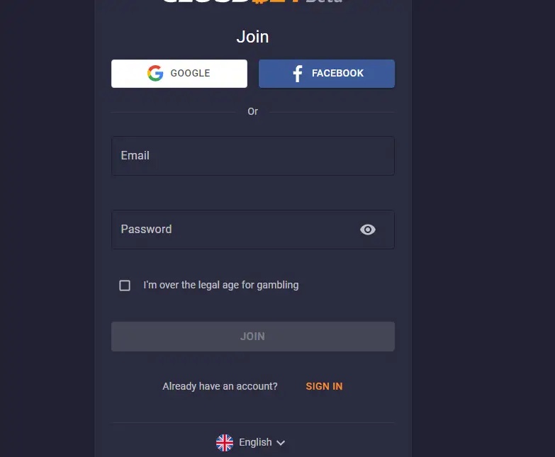 CloudBet User Experience CloudBet User Experience