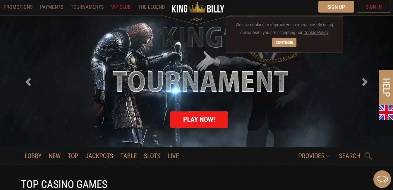 King Billy Casino User Experience King Billy Review: King Billy Casino User Experience