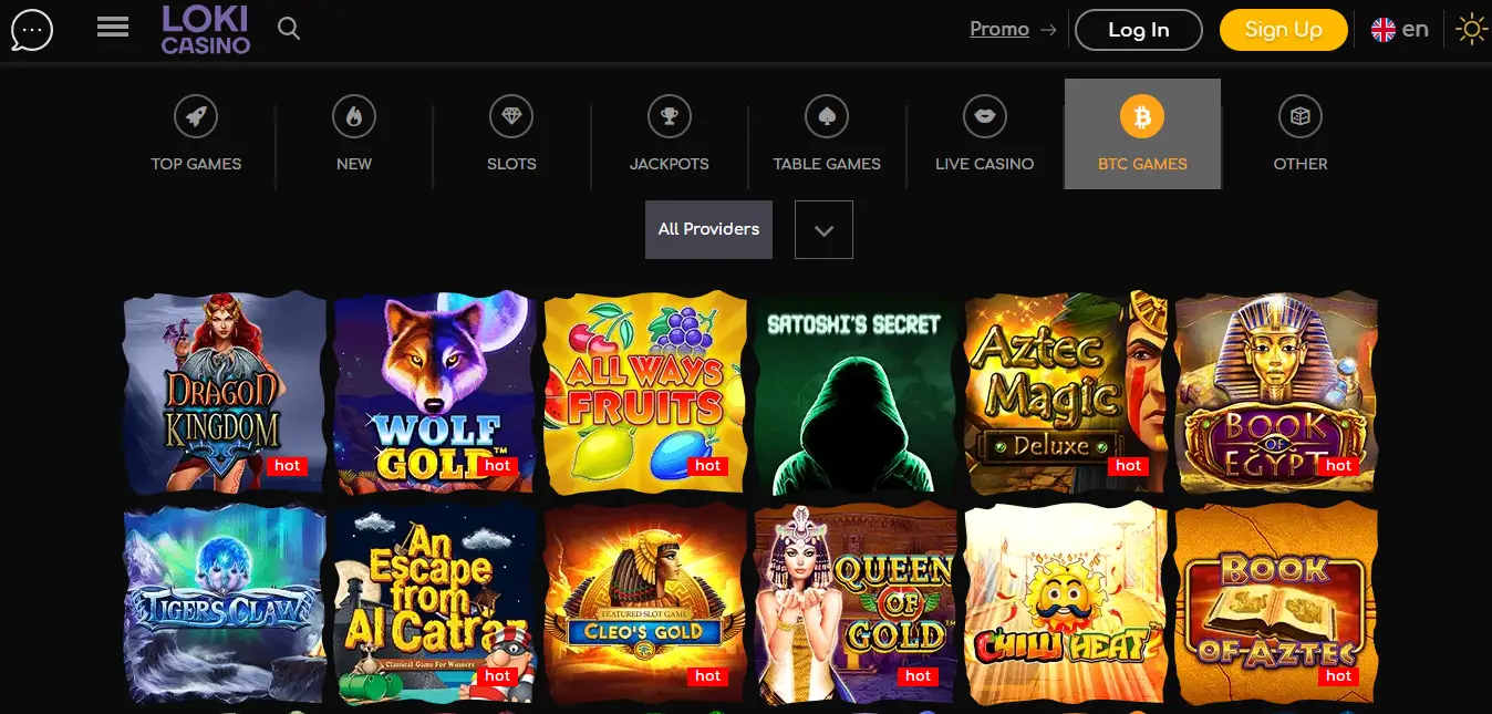 Loki Casino Review - BTC Games Loki Casino Review - BTC Games
