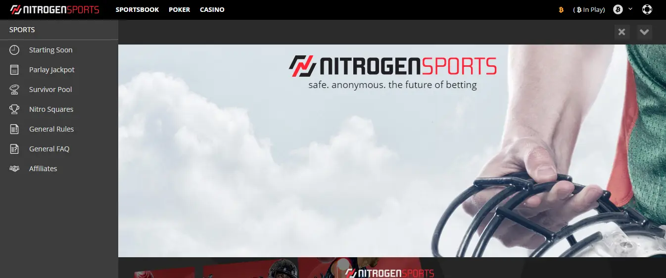 Nitrogen Sports Review - Nitrogen Sports Website