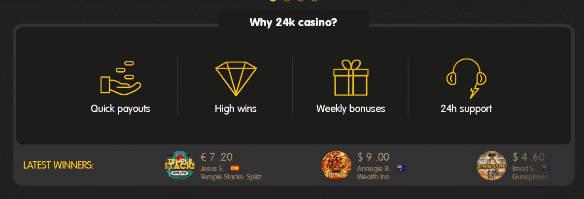 24K Casino Review - Customer Support