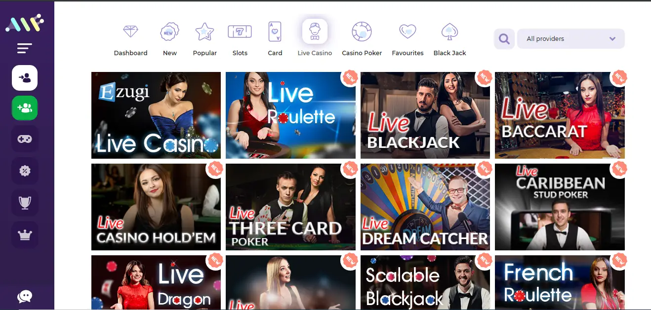 Alf Casino Review - Live Games Alf Casino Review - Live Games