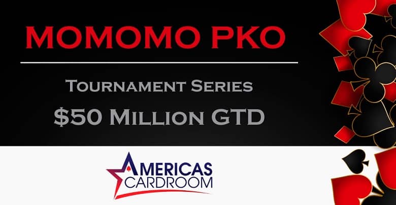 Americas Cardroom Unveils $50M GTD MOMOMO PKO Tourney Event