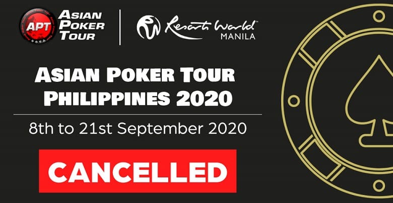 Asian Poker Tour Philippines Gets Cancelled Due To COVID-19 Impact