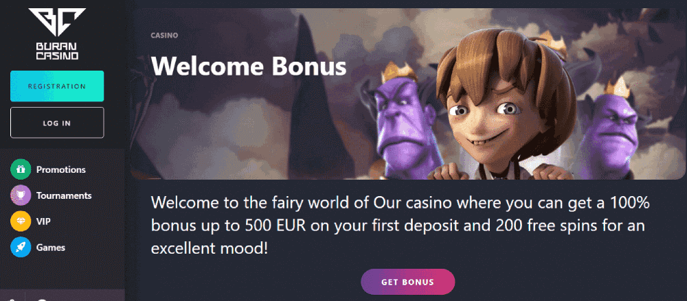nouveau bonus d'anniversaire sur Buran Casino