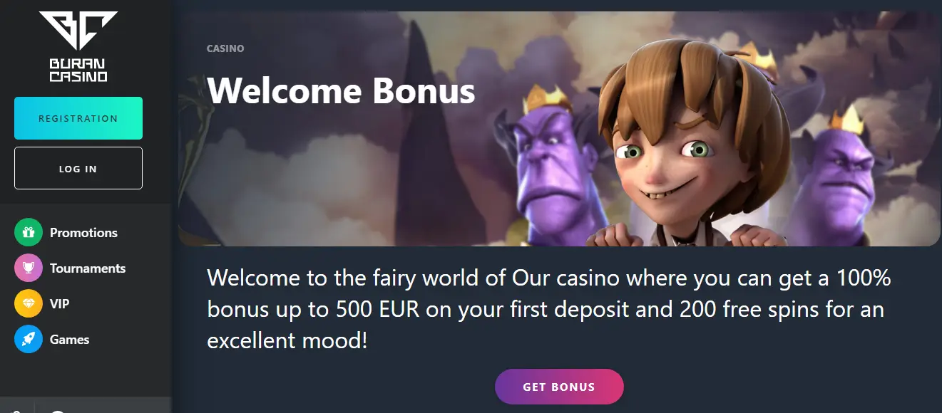 Buran Casino Welcome Bonus Buran Casino Welcome Bonus