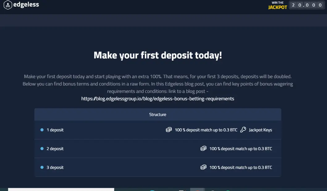 Edgeless Casino Reviews - Welcome Bonus Edgeless Casino Reviews - Welcome Bonus