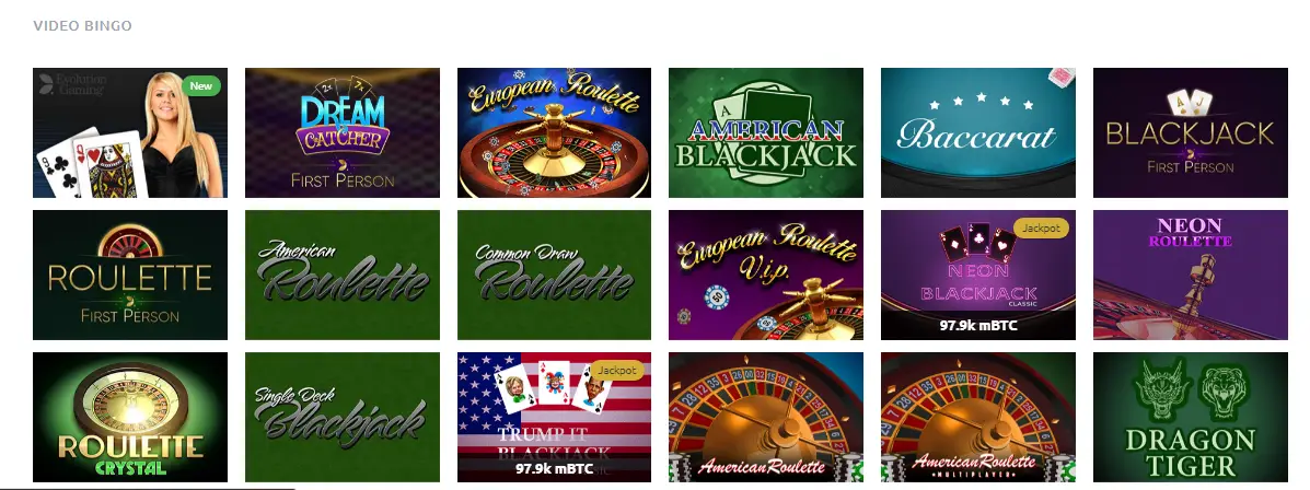 KingBit Casino Reviews - Table games KingBit Casino Reviews - Table games