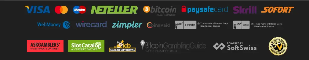 Oshi Casino Review - Payment Methods Oshi Casino Review - Payment Methods