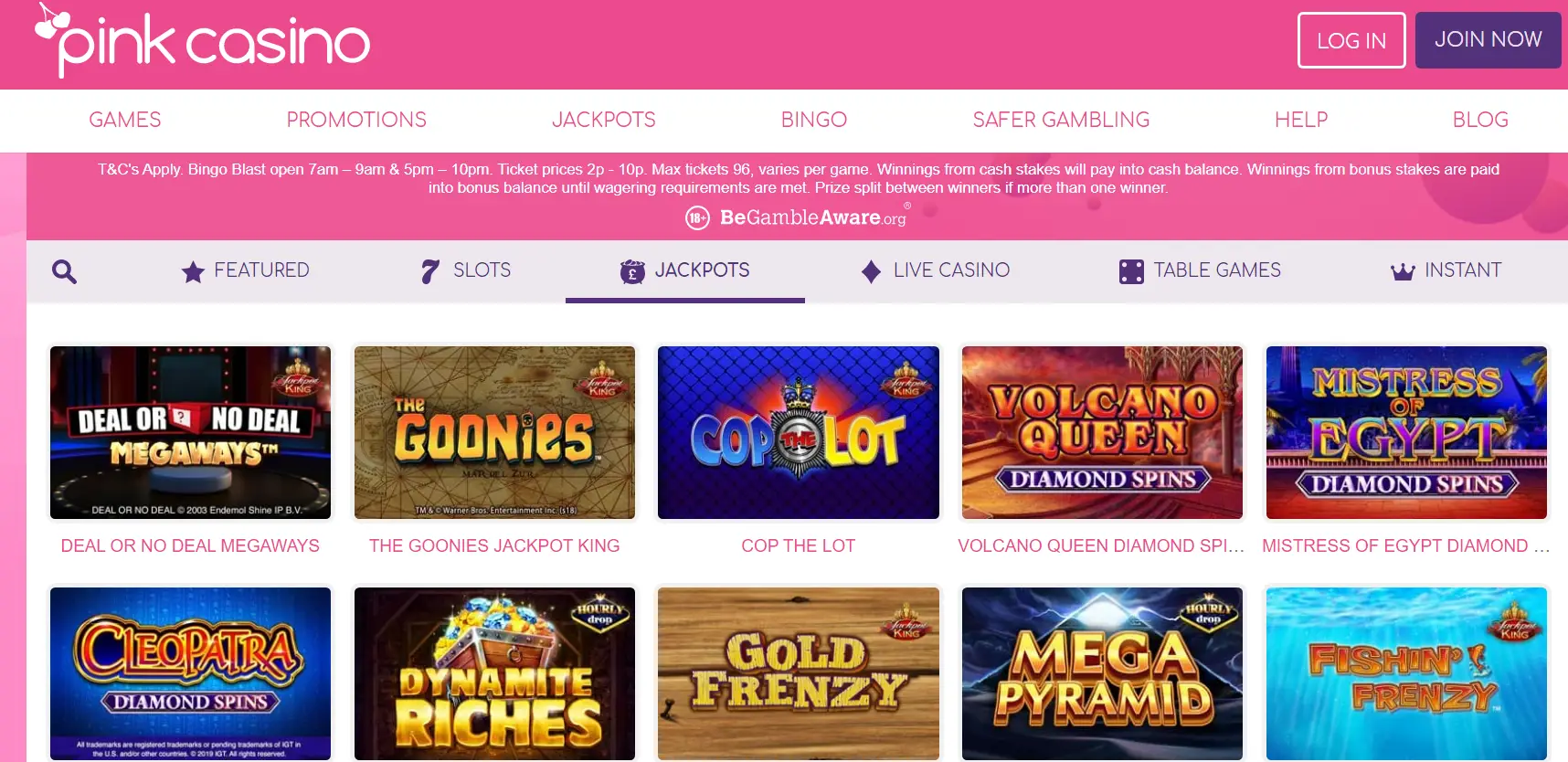 Choose Your Favorite Jackpot Game and Win Lucrative Cash Prizes