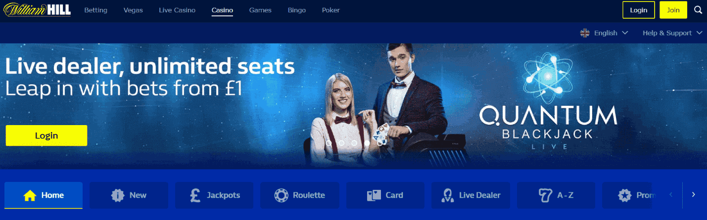 William Hill Casino Reviews - Sign up With William Hill and Have a Gala Time