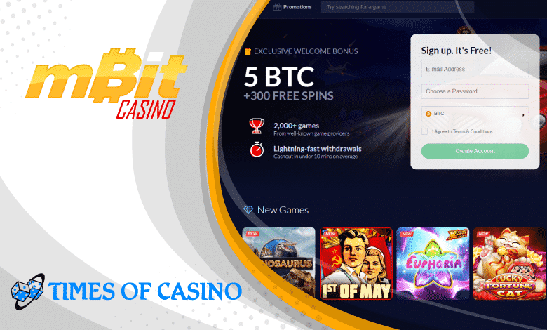 mBit casino Review