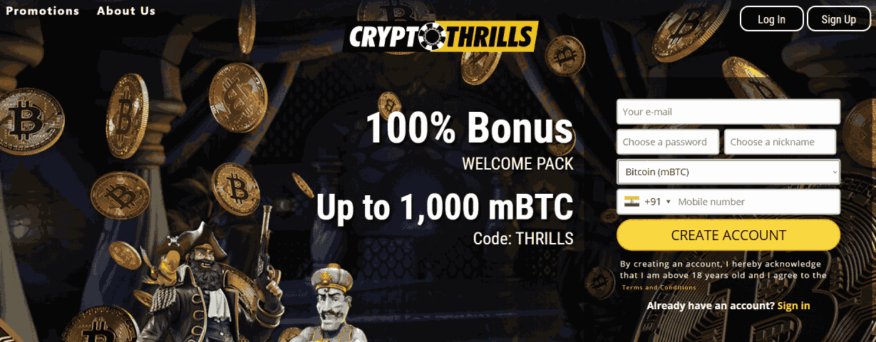 In-depth Review Of Crypto Thrills Casino