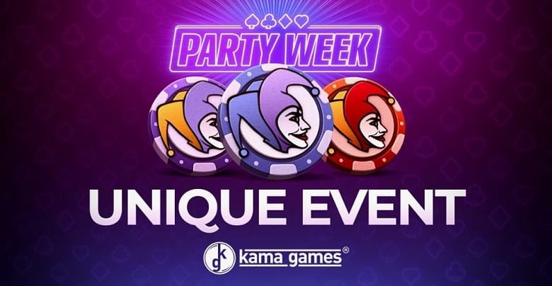 KamaGames Starts New Year with an In-Game Event, Party Week
