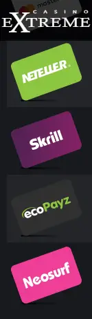 Payment Methods @Casino Extreme Payment Methods @Casino Extreme