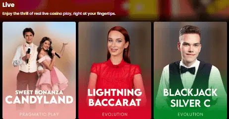 WOW Casino Live Games