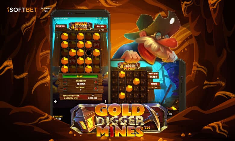 Gamers Can Now Dig for Gold in iSoftBet’s Gold Digger Mines