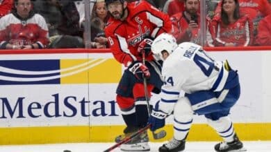 Alex Ovechkin Injured as Capitals Lose to Maple Leafs