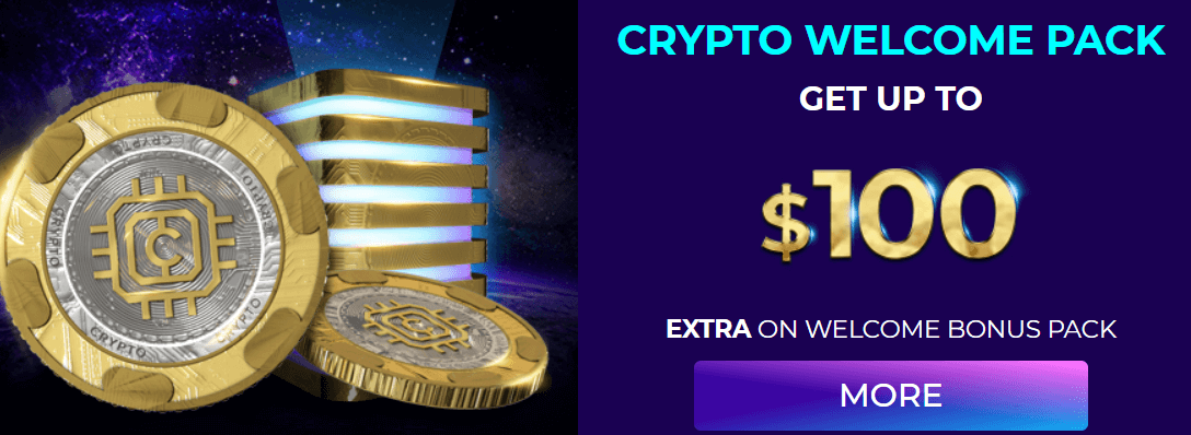 Andromeda Casino Crypto Welcome Pack