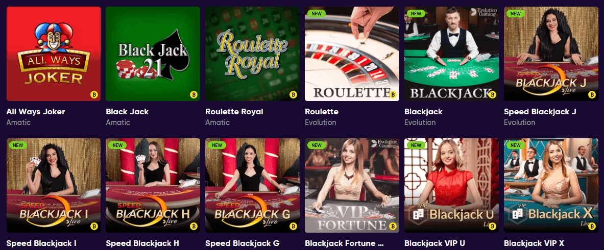 Bao Casino Crypto Games