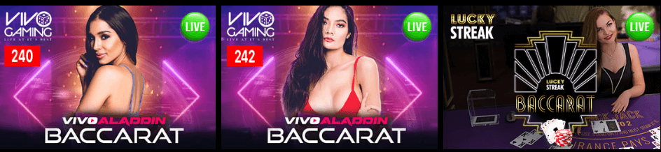 BazingaBet Live Casino Games