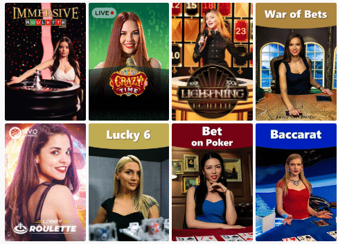 BetFlip Live Casino Games