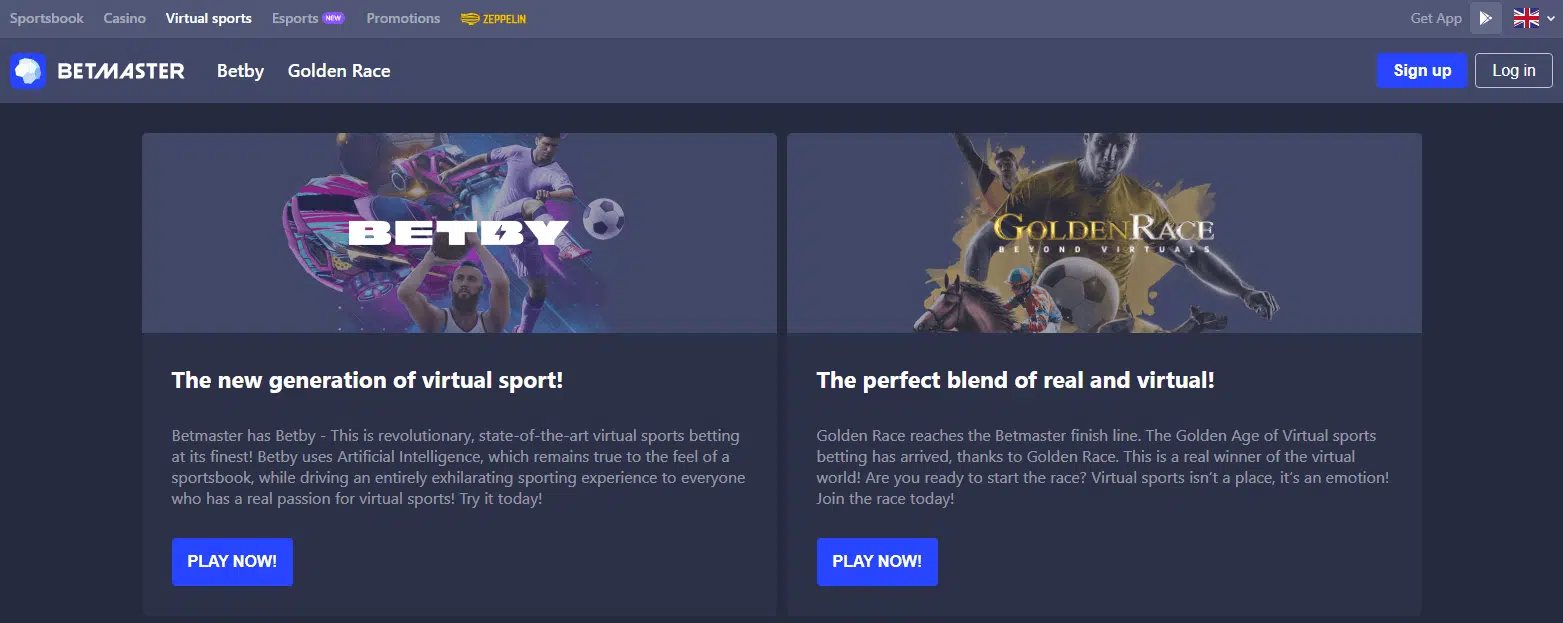 Betmaster Virtual Sports