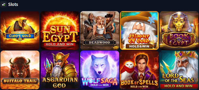 Bets.io Casino Slot Games