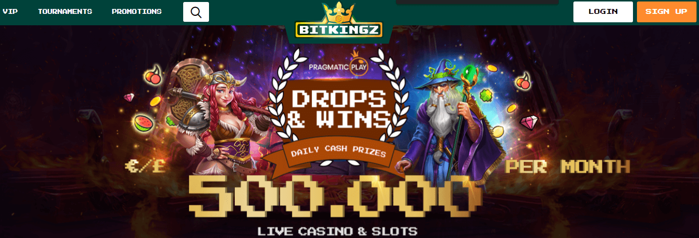 Bitkingz Casino Drops & Wins Promo