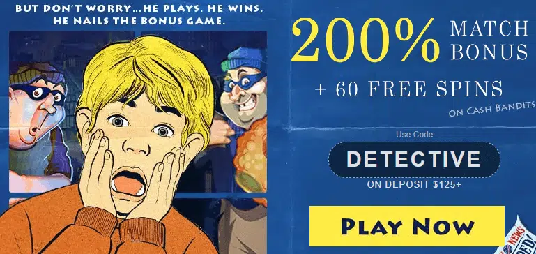 BoVegas Casino 200% Match Bonus BoVegas Casino 200% Match Bonus