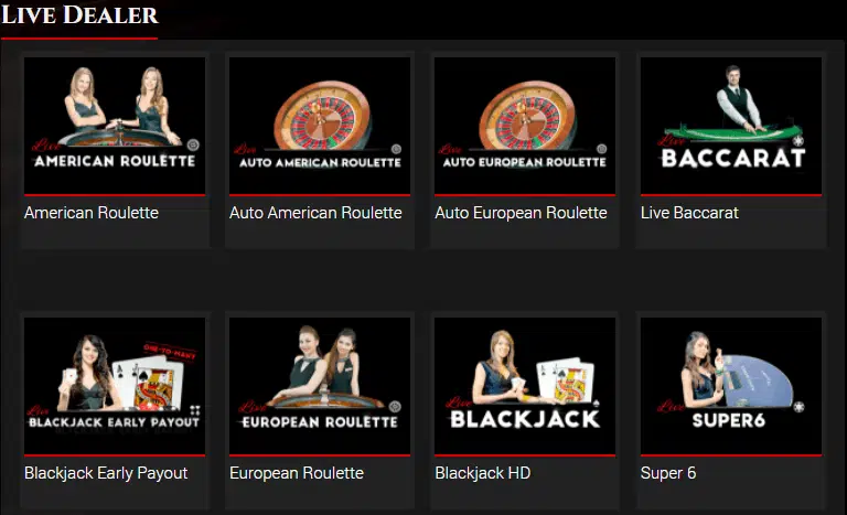 BoVegas Casino Live Dealer Games BoVegas Casino Live Dealer Games