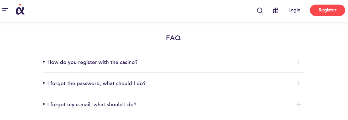 Casino Alpha Customer Support Casino Alpha Customer Support
