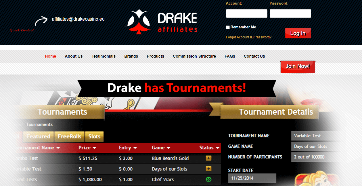 Drake Affiliate Program