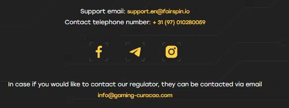 Fairspin Casino Customer Support Fairspin Casino Customer Support