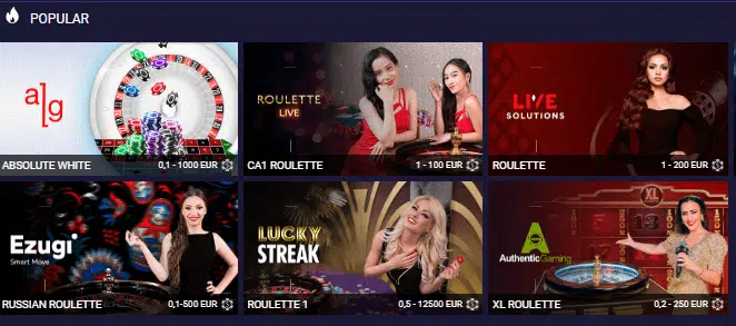 JVSpin Live Casino Games JVSpin Live Casino Games