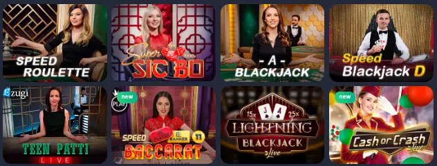 Live Casino Games by Bettilt