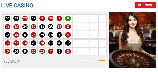 Live Casino Games by CMD368