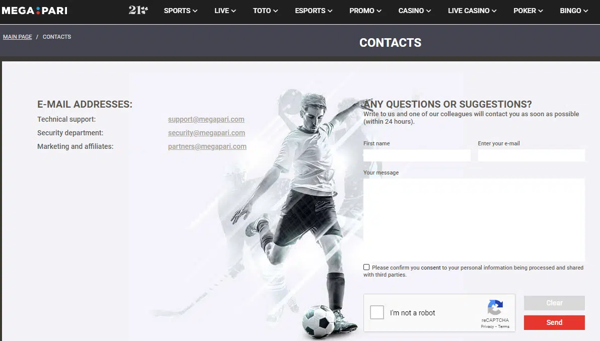 Megapari Customer Support