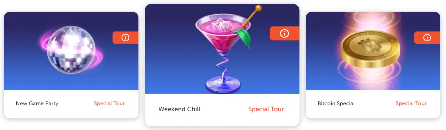 Rich Palms Casino Special Bonuses