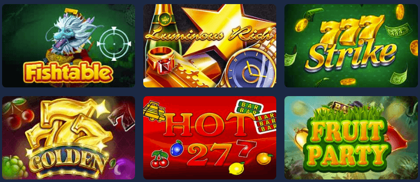 Slot Games by RichPrize Casino