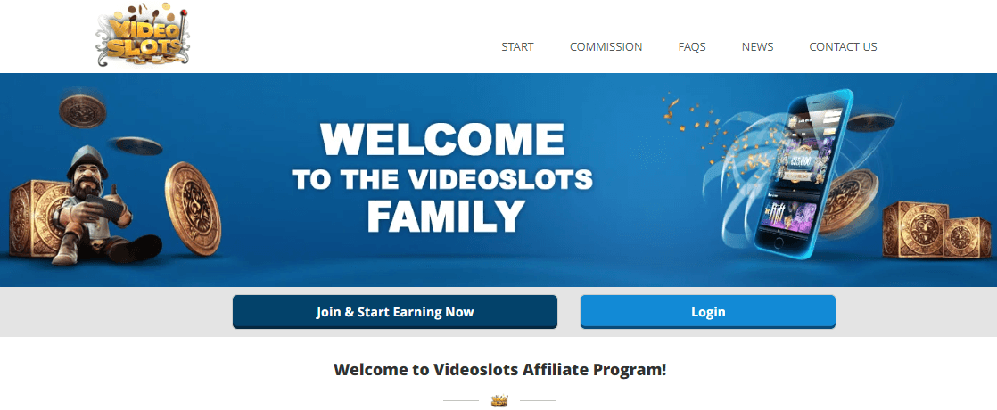 Videoslots Affiliate Program