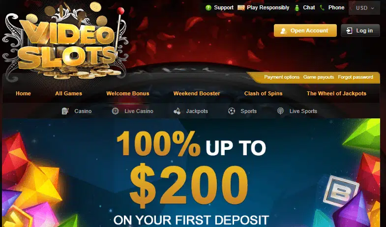 Videoslots Bonuses & Promotions