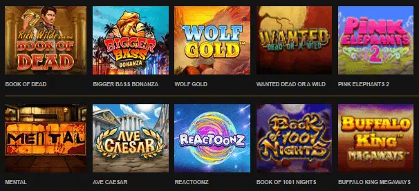 Videoslots Casino Games