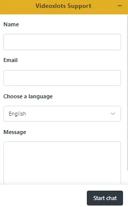 Videoslots Live Chat Support