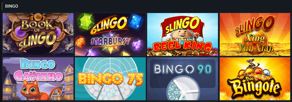 1xBet Bingo Games