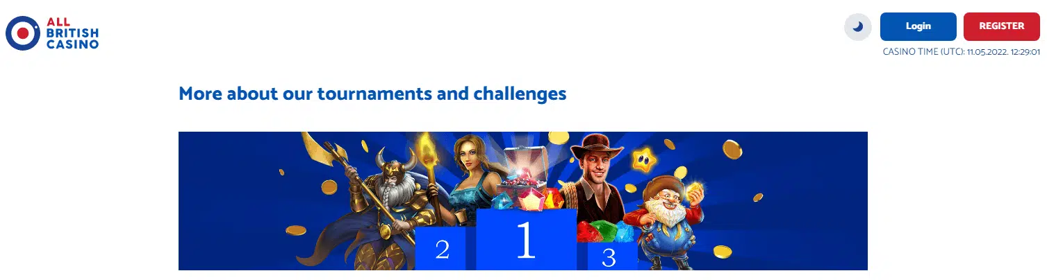 All British Casino Tournaments All British Casino Tournaments