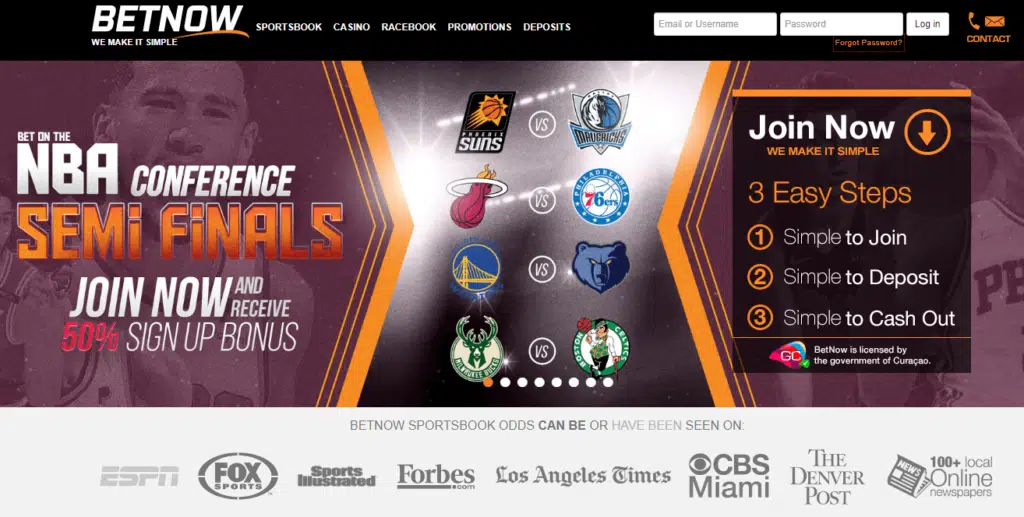 BetNow Platform User Interface